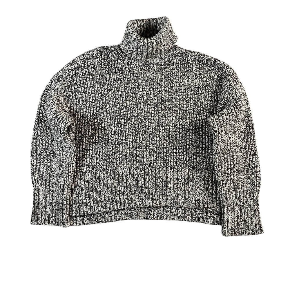 Madewell NWT Women's Wide Rib Turtleneck Sweater Size Small